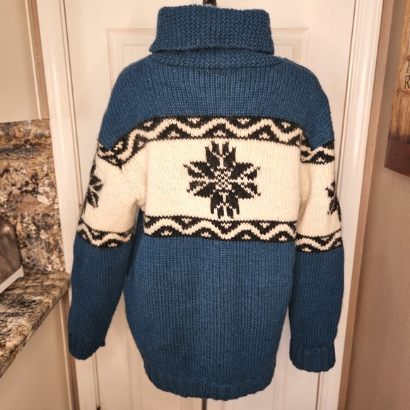 Lost Horizons Scandinavian wool zip up jacket size large extra large - Picture 7 of 16